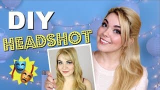 How to DIY Acting Headshots! | Katherine Steele