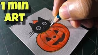 DRAW a Spooky Halloween Pumpkin Now!