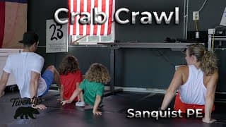 Crab Walk for Kids | Fun PE Exercise to Build Strength & Coordination
