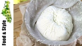 Homemade Fresh Goat Cheese