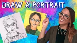 How To Draw a Portrait: Distance Learning Lesson