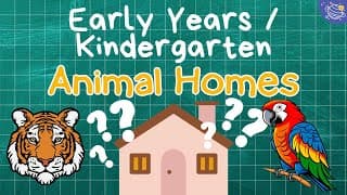Learning About Animal Habitats | EYFS | Science Lesson for Kindergarten