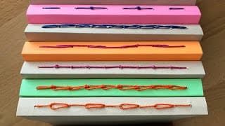 How to Bind Single Section Booklets (beginner friendly stitch patterns!)