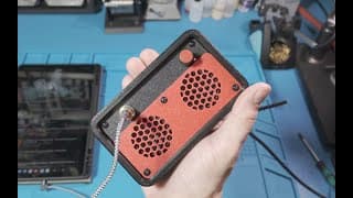 DIY Mini Guitar Amp from Salvaged Bluetooth Speaker - Easy 3D-Printed Build!