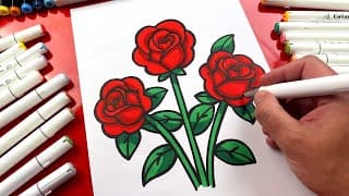 How To Draw Roses for All Ages