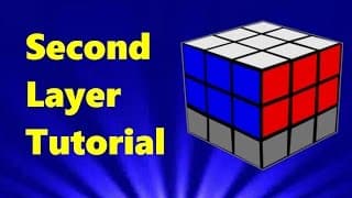 How to solve a Rubik's Cube (Second Layer Tutorial) | Part 3