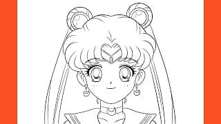 How To Draw Sailor Moon (Sailor Moon)