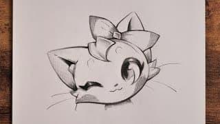 How to Draw Anime Cat | easy Anime Tutorial for Beginners