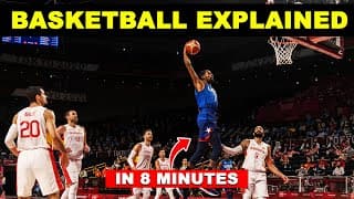 How to Play Basketball for Beginners | All Rules Explained in 8 Minutes