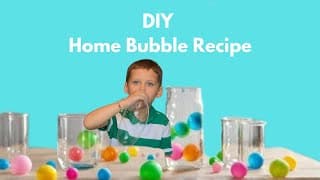 DIY Bubble Magic: Easy Home Recipe for Kids