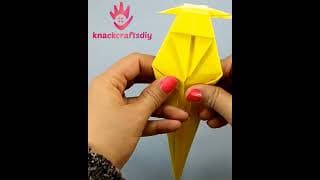 DIY How to Make Origami Pikachu Pikachu Pokémon from Paper Easy Instructions for Kids