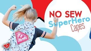 No Sew DIY Super Hero Capes for Kids! | Tay from Millennial Moms