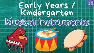Fun with Musical Instruments! | Let's Learn Together! | Kindergarten Music Lesson