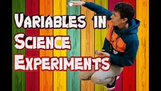 Finding Variables in Science Experiments