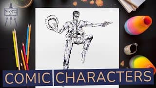 How to Draw a Comic Book Character Step-by-Step