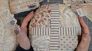 Cozy Slow Stitching: Create a Beautiful Fabric Bowl Step-by-Step