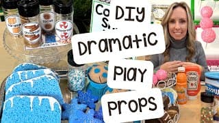 DIY Dramatic Play Props for Preschool, Pre-k, and Kindergarten