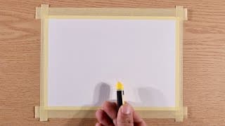 Easy Drawing for Beginners / Drawing with Oil Pastels / Step by Step