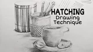 Hatching Drawing Technique Tutorial