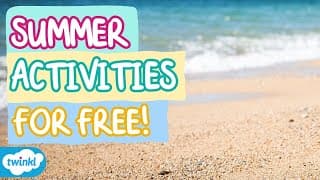 Top FREE Things to Do in the Summer Holidays for Kids | Summer Activity Ideas for Kids
