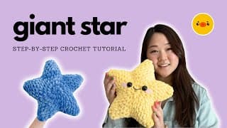 Giant Star Crochet Tutorial