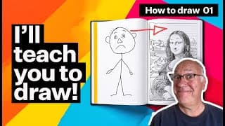 I'll teach you to draw! How to Draw #1: The Essential First Steps Most Beginners Miss