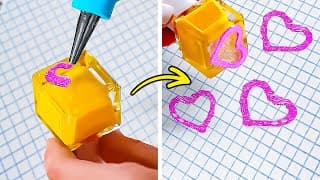 COOLEST STATIONERY CRAFTS EVER! 🤩💖 FUN IDEAS FOR SCHOOL