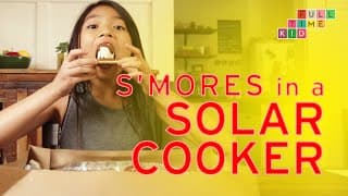 Making S'Mores in a SOLAR COOKER | Full-Time Kid | PBS Parents