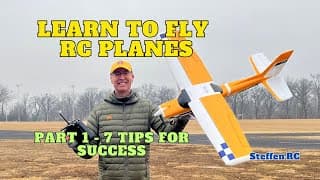 Tutorial on how to fly RC Planes: Introduction to flying - Part 1 of 5