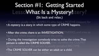 What is a Mystery? (A Short Writing Lesson for Kids 8-12)