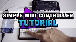 How to make a simple MIDI Controller with Arduino that works on iOS
