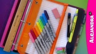 Back to School Organization: How to Organize Your Binder & Supplies