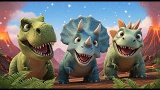 Dinosaur Roars and Sounds for Curious Kids 🦖🦕🌋 | Learn Dinosaur Sounds | Preschool Fun