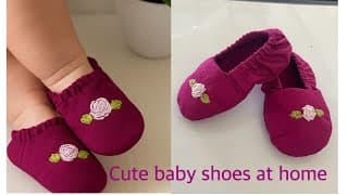 Make Your Own BABY Shoes at Home Easily Today✨ Mindful Stitch