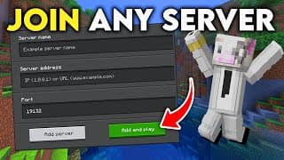 How to Join Any Minecraft Server on Bedrock Edition (Easy Tutorial)