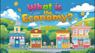What is Economy for Kids? How Money Works! Economics Made Simple 🌍💰
