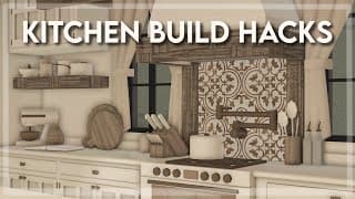 10 Kitchen Build Hacks for Bloxburg!