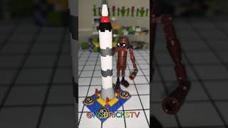 How to build a Lego satellite rocket & launch base #lego #toys #build
