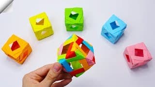 Paper CUBE | Easy Paper crafts
