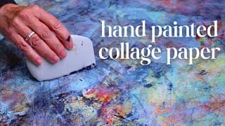 Try This Today! A Mixed Media Collage Paper Tutorial