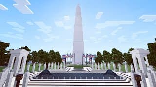 Minecraft: Washington Monument Tutorial