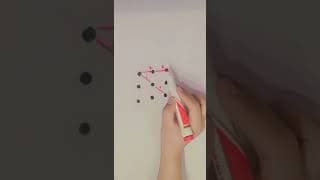 "Easy Dot Drawing Step by Step ✍️Fun Drawing for Beginners Viral Satisfying Drawing 🌀✨