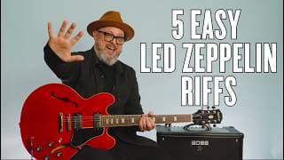 5 Easy Led Zeppelin Riffs (Perfect for Beginners)