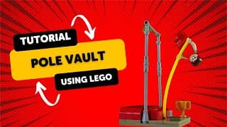 How To Make A Pole Vault using Lego | DIY Course