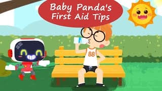 Baby Panda First Aid Tips - Learn how to give First aid in an Emergency | BabyBus Games