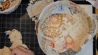 Create a Beautiful Fabric Bowl Step-by-Step Part 2