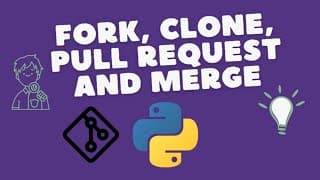 GitHub Tutorial: Fork, Clone, Push, Pull Request & Merge (Windows)