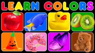 Learn Colors with a Fun Song | Color Song for Kids | Red, Blue, Green & More