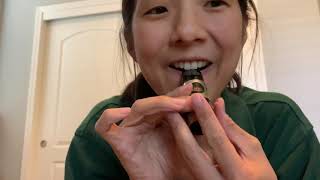 Clarinet - first sounds on mouthpiece - Beginning clarinet tutorial