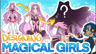 tips and tricks for designing magical girls! ☆ || speedpaint + commentary